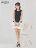 ブラックxホワイト モデル：三上悠亜　身長：159cm　着用サイズ：Sサイズ
