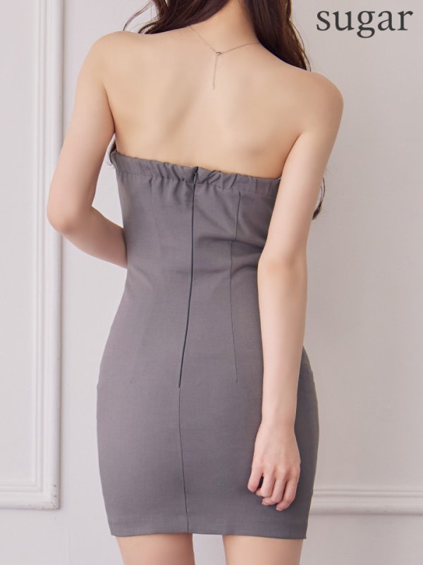 グレー　モデル：ゆめ　身長：160cm　着用サイズ：Sサイズ