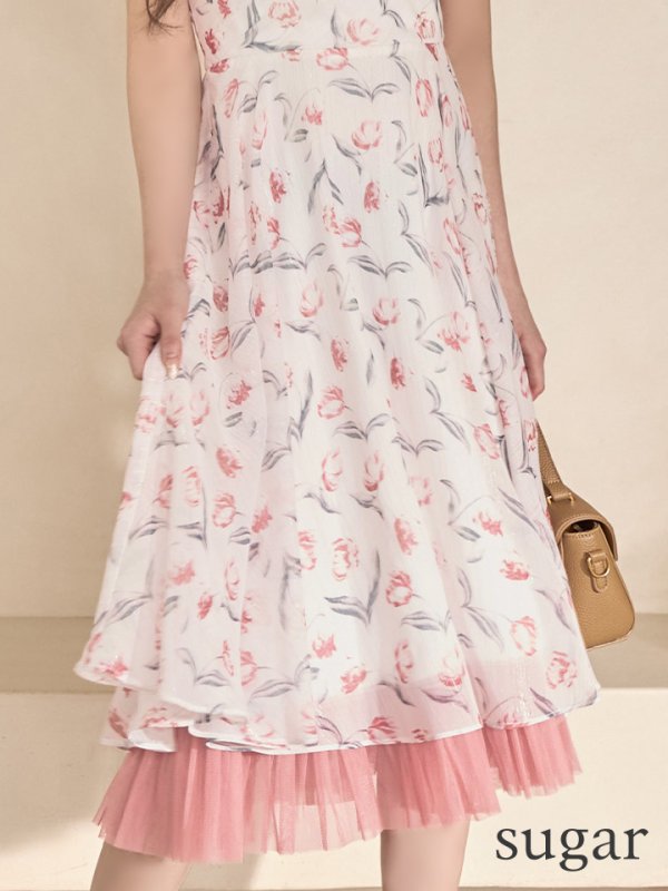 ピンク モデル：せいは　身長：160cm　着用サイズ：Sサイズ