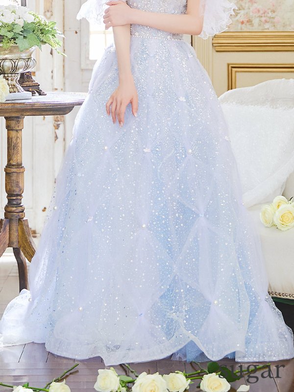 ブルー モデル:明日花キララ 身長:162cm 着用サイズ:S(XS~M)サイズ