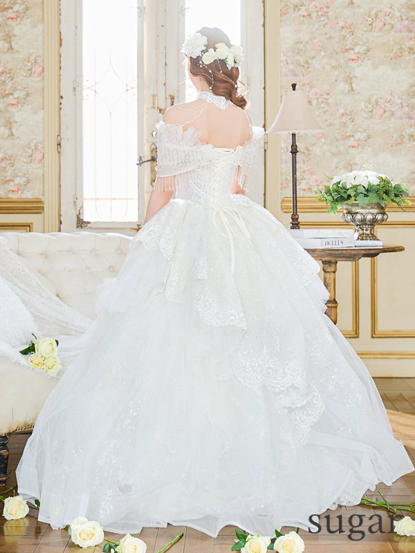 ホワイト モデル:明日花キララ 身長:162cm 着用サイズ:S(XS~M)サイズ