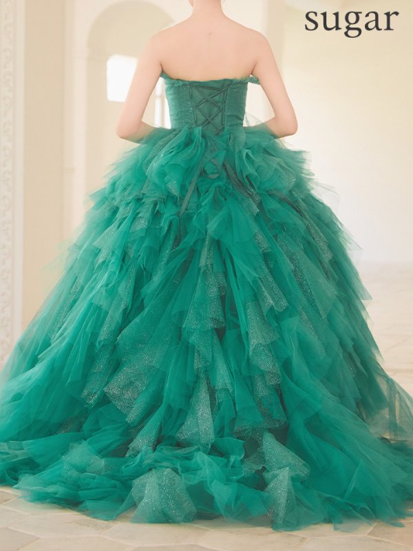 グリーン モデル:明日花キララ 身長:162cm 着用サイズ:S (XS〜M)サイズ