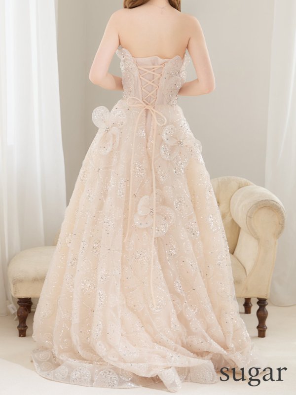 アイボリー　モデル：ゆめ　身長：160cm　着用サイズ：S(XS〜M)サイズ