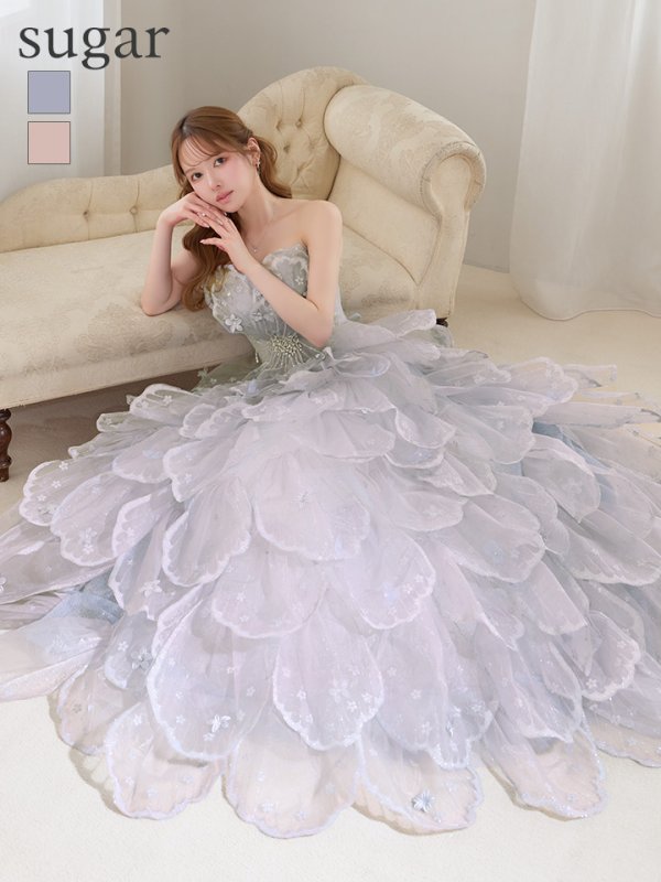 ブルー　モデル：ゆめ　身長：160cm　着用サイズ：Sサイズ