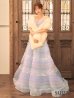 ブルーラベンダー　モデル：羽澄まり　身長：158cm　着用サイズ：Sサイズ