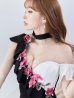 画像6: 【an D-SELECTION 06 COLLECTION 01】【an/アン】リボンネック/ フラワー刺繍/ レース/ タイト/ ミニドレス/ キャバドレス[OF05]