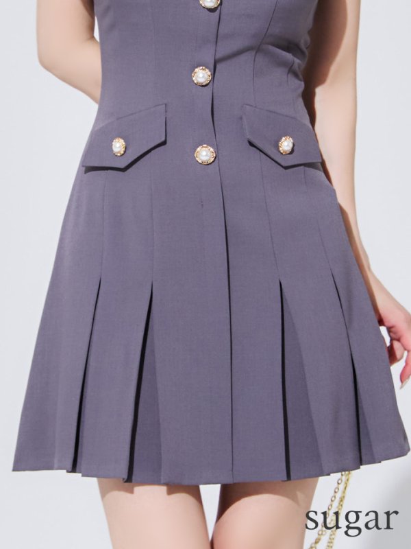 グレー　モデル：ゆめ　身長：160cm　着用サイズ：Sサイズ