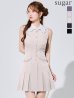 ベージュ　モデル：ゆめ　身長：160cm　着用サイズ：Sサイズ