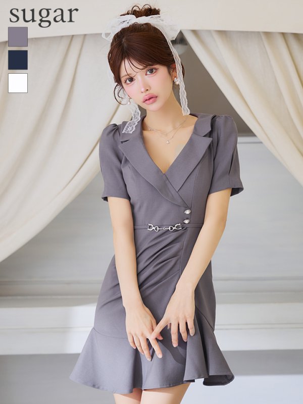グレー モデル：まりん　身長：164cm　着用サイズ：Sサイズ