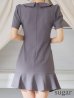 グレー モデル：まりん　身長：164cm　着用サイズ：Sサイズ