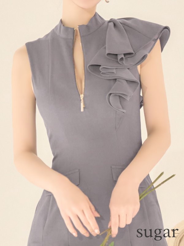 グレー モデル：ゆめ　身長：160cm　着用サイズ：Sサイズ