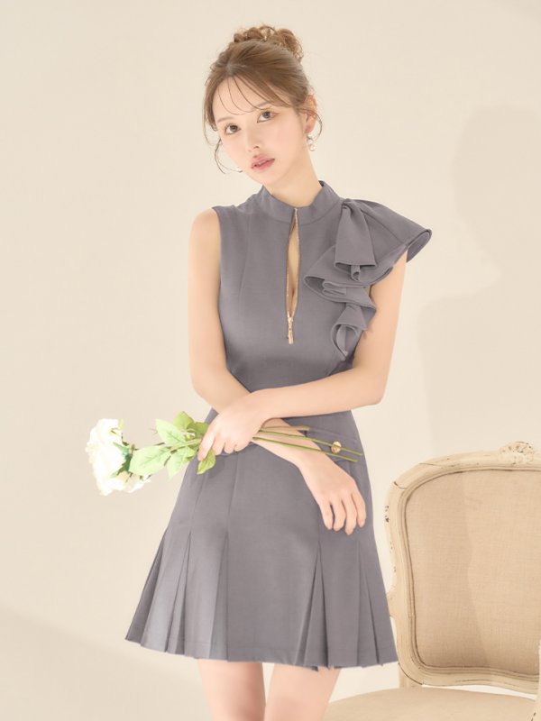 グレー モデル：ゆめ　身長：160cm　着用サイズ：Sサイズ