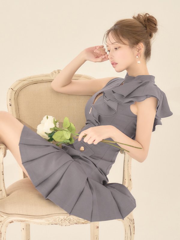 グレー モデル：ゆめ　身長：160cm　着用サイズ：Sサイズ