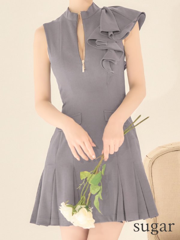 グレー モデル：ゆめ　身長：160cm　着用サイズ：Sサイズ