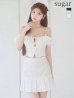 ホワイト モデル：ももか　身長：156cm　着用サイズ：Sサイズ