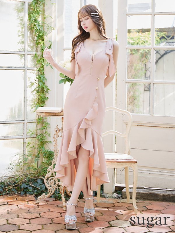 ピンク モデル:ゆめ 身長:160cm 着用サイズ:Sサイズ