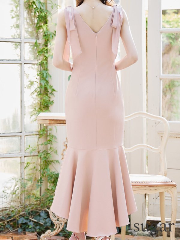 ピンク モデル:ゆめ 身長:160cm 着用サイズ:Sサイズ