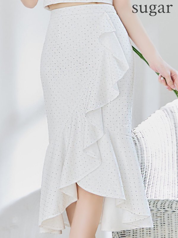 ホワイト モデル:ゆめ 身長:160cm 着用サイズ:Sサイズ