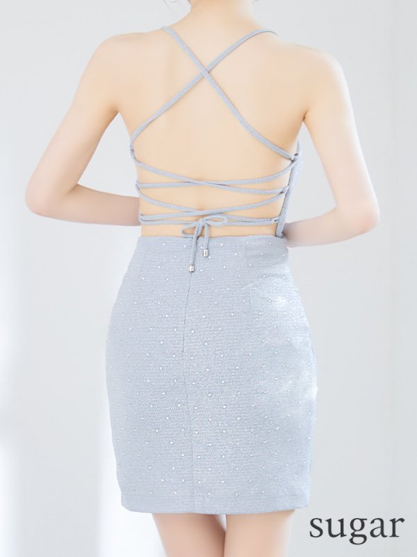 ブルー モデル:ゆめ 身長:160cm 着用サイズ:Sサイズ