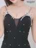 ブラック　モデル：明日花キララ　身長：162cm 着用サイズ：Sサイズ