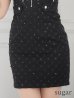 ブラック モデル：明日花キララ　身長：162cm 着用サイズ：Sサイズ