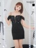 ブラック モデル：明日花キララ　身長：162cm 着用サイズ：Sサイズ