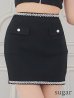 ブラック　モデル：明日花キララ　身長162cm　着用サイズ：Sサイズ
