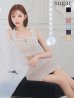ベージュ　モデル：明日花キララ　身長162cm　着用サイズ：Sサイズ