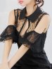 ブラック　モデル：まりん　身長：164cm　着用サイズ：Sサイズ