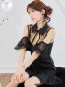 ブラック　モデル：まりん　身長：164cm　着用サイズ：Sサイズ