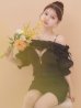 ブラック モデル：ももか　身長：156cm　着用サイズ：Sサイズ