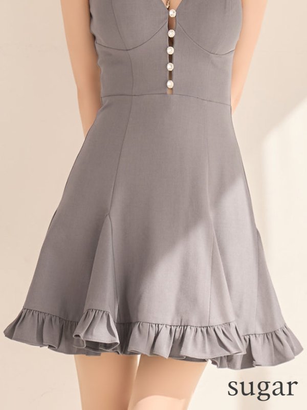 グレー モデル：ゆりお　身長：165cm　着用サイズ：Sサイズ