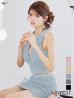 画像1: XSサイズあり【an /アン】アメスリ/ ラメ/ ビジュー/ バストジップ/ タイト/ セットアップ/ ツーピース/ ミニドレス/ キャバドレス[OF05] (1)