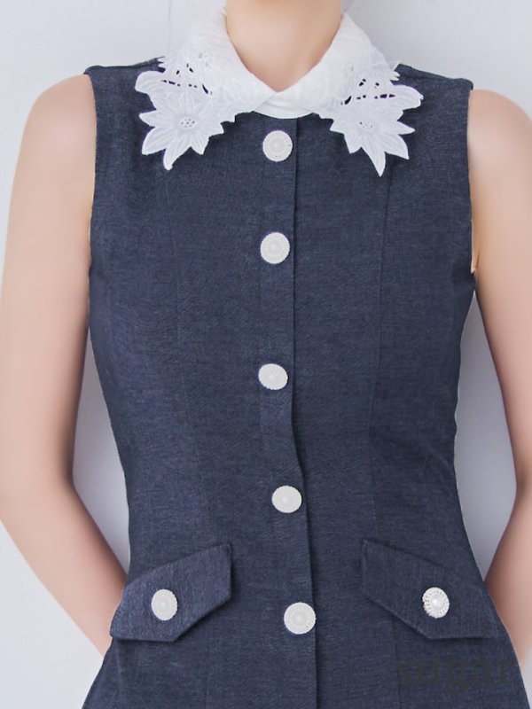 インディゴ モデル：ゆめ　身長：160cm　着用サイズ：Sサイズ