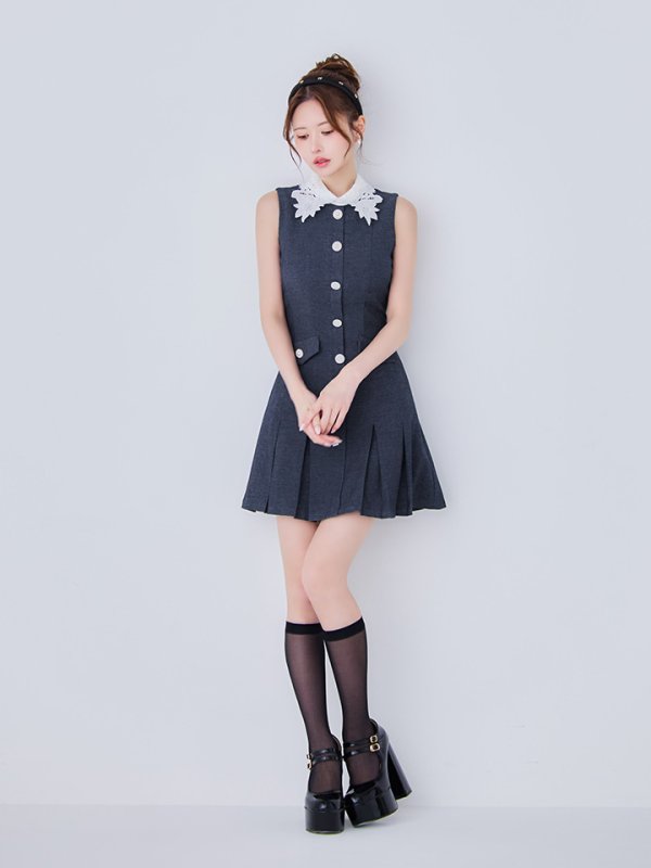 インディゴ モデル：ゆめ　身長：160cm　着用サイズ：Sサイズ