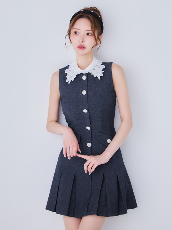 インディゴ モデル：ゆめ　身長：160cm　着用サイズ：Sサイズ