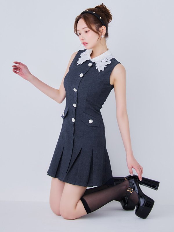 インディゴ モデル：ゆめ　身長：160cm　着用サイズ：Sサイズ