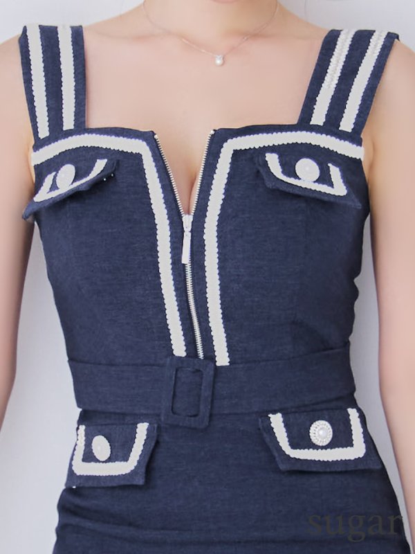 インディゴ モデル：ゆめ　身長：160cm　着用サイズ：Sサイズ