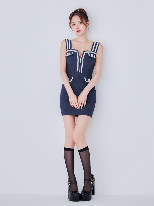 インディゴ モデル：ゆめ　身長：160cm　着用サイズ：Sサイズ