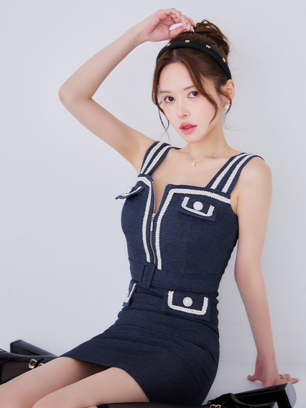 インディゴ モデル：ゆめ　身長：160cm　着用サイズ：Sサイズ