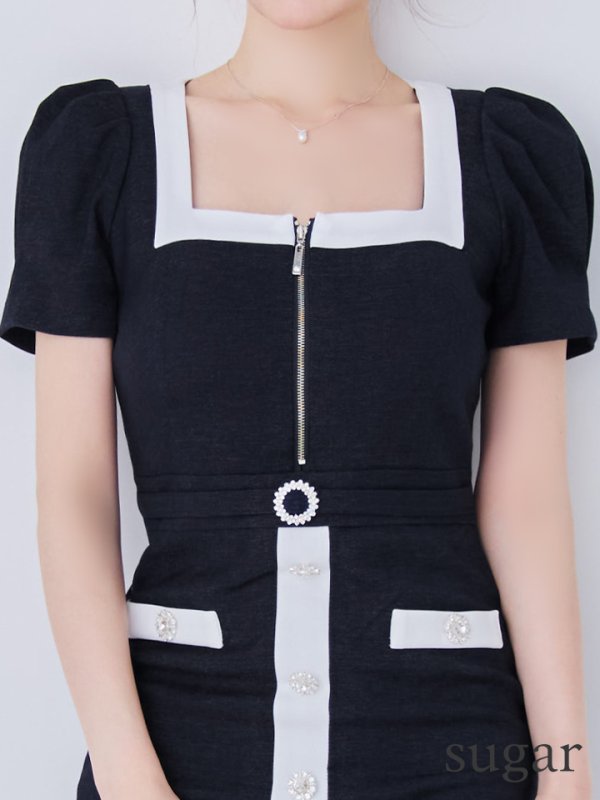 インディゴ モデル：ゆめ　身長：160cm　着用サイズ：Sサイズ