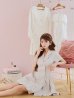 ベージュ モデル：まりん　身長：164cm　着用サイズ：Sサイズ
