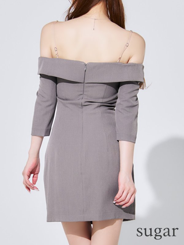 グレー モデル：ゆめ　身長：160cm　着用サイズ：Sサイズ