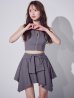 グレー　モデル：ゆめ　身長：160cm　着用サイズ：Sサイズ