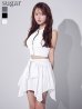 ホワイト　モデル：ゆめ　身長：160cm　着用サイズ：Sサイズ