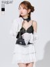 ブラックxホワイト モデル：ゆめ　身長：160cm　着用サイズ：Sサイズ