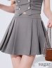 グレー モデル：ゆめ　身長：160cm　着用サイズ：Sサイズ