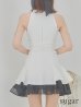 ホワイト モデル：三上悠亜　身長：159cm　着用サイズ：Sサイズ