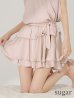 ピンクxベージュ モデル：まりん　身長：164cm　着用サイズ：Sサイズ
