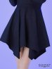 ブラック モデル：ゆめ　身長：160cm　着用サイズ：Sサイズ